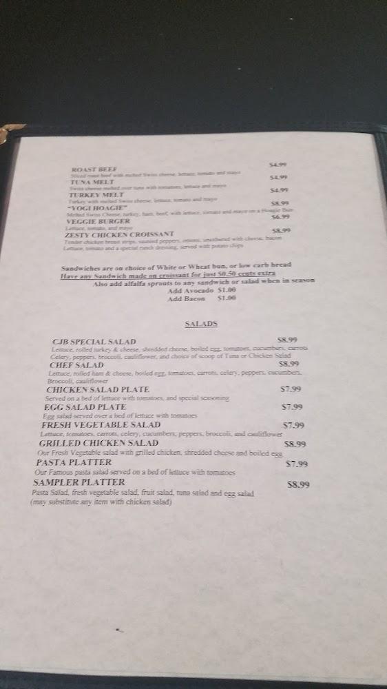 Mona's Creative Catering and Fine Foods Restaurant Menu image 2